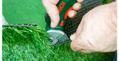 instalación de césped artificial